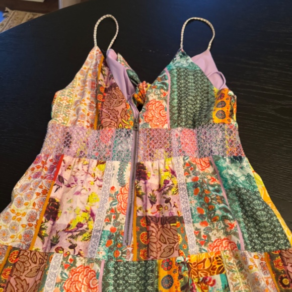 Alice & Olivia Patchwork Maxi Dress - Picture 3 of 5